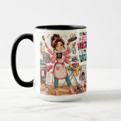 Huisvrouw cadeaumok, mok (Links)