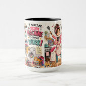 Huisvrouw cadeaumok, mok (Midden)