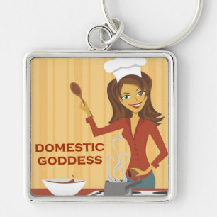 Huisvrouw Chef Sleutelhanger