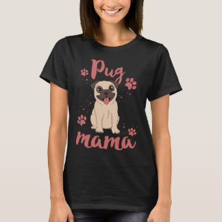 HUISVROUW, PUG-MOEDER, BOSS T-shirt - PREMIUM T-sh