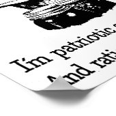 Huisvrouw redt voedseloorlog Propaganda Art Poster (Hoek)