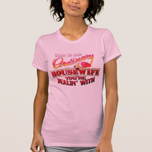 Huisvrouw T-shirt (Voorkant)