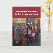 Huiswarmingskaart Kaart (Gele Bloem)