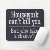 HUISWERK aangepaste mousepad Muismat (Met muis)