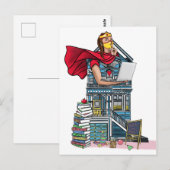 "Huiswerk" Briefkaart (Voorkant / Achterkant)