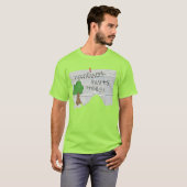 huiswerk doet bomen pijn t-shirt (Voorkant volledig)