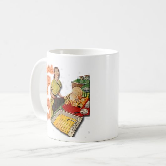 Huiswerk is Kwaad 11 oz. Mok (Voorkant links)