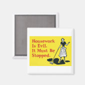 Huiswerk is slecht magneet (Voorkant / Achterkant)