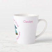 Huiswerk is voor hen die niet weten hoe ze moeten latte mok (Rechts)