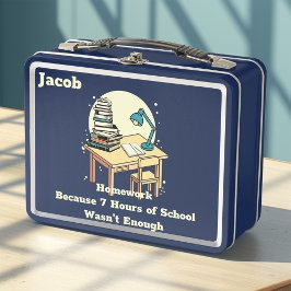 Huiswerk: Omdat 7 uur school niet genoeg was