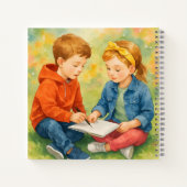 Huiswerk van Natasha Us Notitieboek (Achterkant)