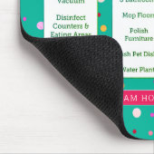 Huiswerk voor lijsten met pooldeur muismat (Hoek)