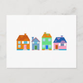 Huiswoningen Briefkaart (Voorkant)