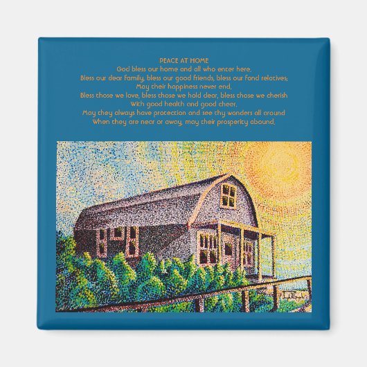 huiszegen magneet (Voorkant)