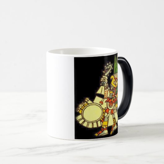 Huitzilopochtli Morphing Coffe Mok (Voorkant rechts)