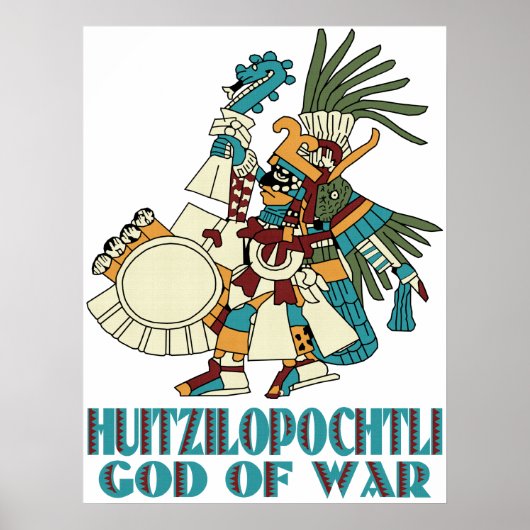 Huitzilopochtli Poster (Voorkant)