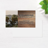 Huizen aan de kust visitekaartje (Bureau)