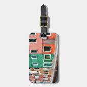 Huizen aan het water bagagelabel (Voorkant verticaal)
