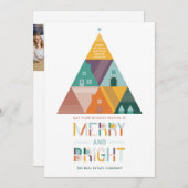 Huizen & Boom Vastgoed Zakelijke Kerstkaart (Voorkant / Achterkant)