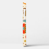 Huizen Bos Naadloos Patroon Case-Mate iPhone Case (Achterkant / Links)