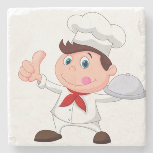 **HUIZEN COKOK CHEF OF BAKER* ONDERZETTER (Voorkant)
