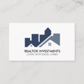 Huizen en gebouwen Logo Visitekaartje (Voorkant)