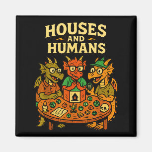 Huizen En Mensen Funny Geeky Rpg Nerd Gebruikers M Magneet