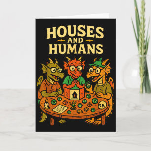 Huizen En Mensen Grappig Geeks Rpg Nerd Gamers Man Kaart