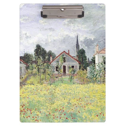 Huizen in Argenteuil Claude Monet Klembord (Voorkant)