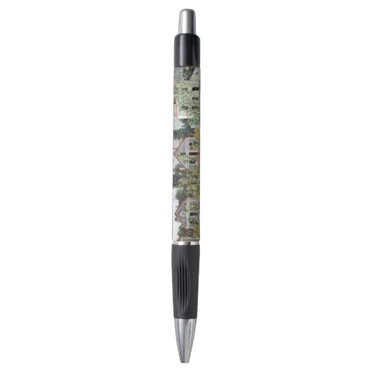 Huizen in Argenteuil Claude Monet Pen (Voorkant Verticaal)