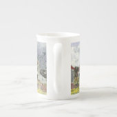 Huizen in Argenteuil Claude Monet Porselein Kop (Achterkant)