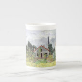 Huizen in Argenteuil Claude Monet Porselein Kop (Voorkant)