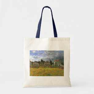 Huizen in Argenteuil door Claude Monet Tote Bag