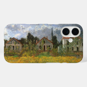 Huizen in Argenteuil door Claude Monet, Vintage Ku iPhone 16 Hoesje