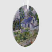 Huizen in Auvers door Vincent Van Gogh Ornament (voorkant)