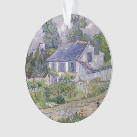 Huizen in Auvers door Vincent Van Gogh Ornament (voorkant)