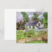 Huizen in Auvers van Vincent van Gogh (Voorkant / Achterkant)