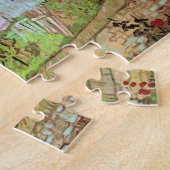 Huizen in Auvers van Vincent van Gogh Legpuzzel (Zijkant)