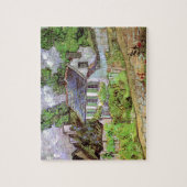 Huizen in Auvers van Vincent van Gogh Legpuzzel (Verticaal)