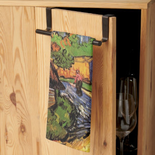 Huizen in Auvers van Vincent van Gogh Theedoek