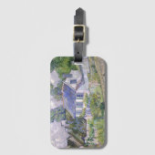 Huizen in Auvers Vincent van Gogh Bagagelabel (Voorkant (verticaal))