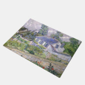 Huizen in Auvers Vincent van Gogh Deurmat (Schuin)