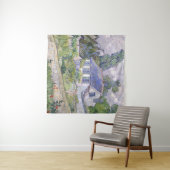 Huizen in Auvers Vincent van Gogh Wandkleed (In Situ (horizontaal))