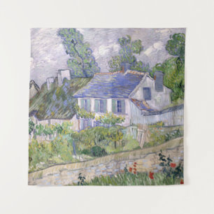 Huizen in Auvers Vincent van Gogh Wandkleed