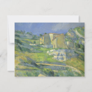 Huizen in de Provence van Paul Cezanne, Vintage Ar