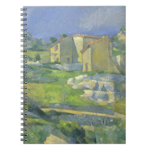 Huizen in de Provence van Paul Cezanne, Vintage Ar Notitieboek