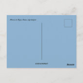 Huizen in Laza Qusar Azerbeidzjan Briefkaart (Achterkant)