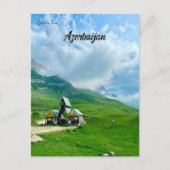 Huizen in Laza Qusar Azerbeidzjan Briefkaart (Voorkant)
