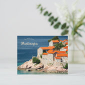 Huizen in Montenegro Briefkaart (Staand voorkant)
