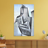 Huizen in Parijs Canvas Afdruk (Insitu (Woonkamer))